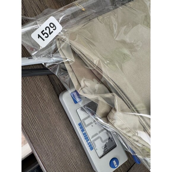 Womens Capri Pants Big Star NWT Size 24 Beige Cotton Blend Beach - Picture 11 of 11